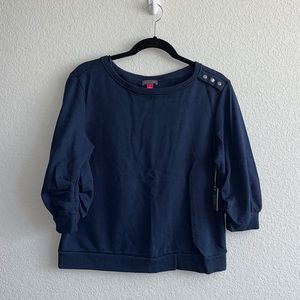Vince Camuto, small, navy blue, nwt